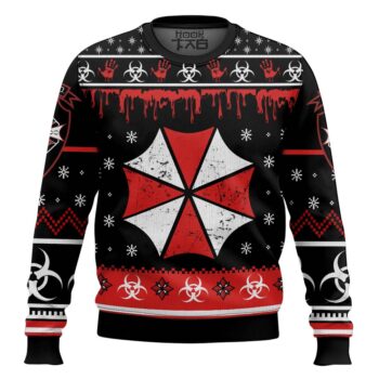 Umbrella Co. Resident Evil Ugly Christmas Sweater