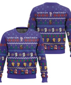 Winter Fantasy Final Fantasy Ugly Christmas Sweater 2 Winter Fantasy Final Fantasy Ugly Christmas Sweater
