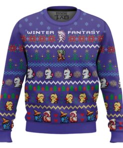 Winter Fantasy Final Fantasy Ugly Christmas Sweater