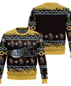Final Fantasy VII Ugly Christmas Sweater 2 Final Fantasy VII Ugly Christmas Sweater