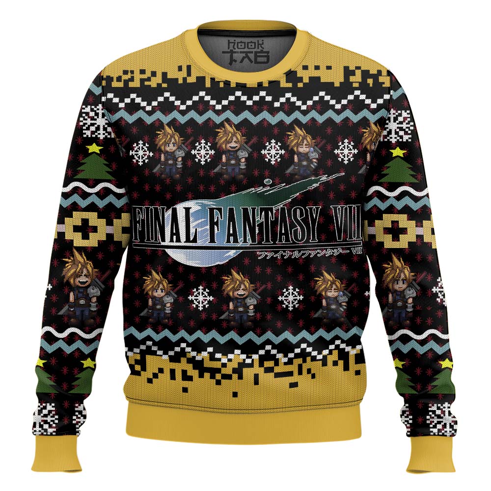 PML0908240572mk2.jpg Final Fantasy VII Ugly Christmas Sweater