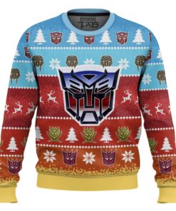 Transformers Ugly Christmas Sweater