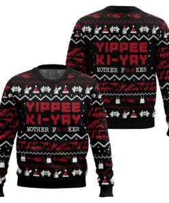 Yippe Ki-Yay Die Hard Ugly Christmas Sweater