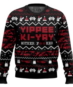 Yippe Ki-Yay Die Hard Ugly Christmas Sweater