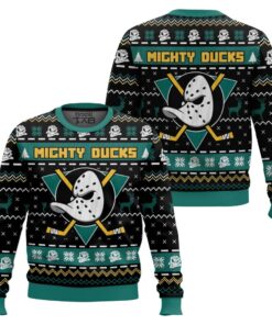 Christmas Ducks The Mighty Ducks Ugly Christmas Sweater 2 Christmas Ducks The Mighty Ducks Ugly Christmas Sweater