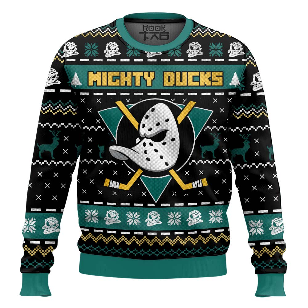 PML0908240666mk2.jpg Christmas Ducks The Mighty Ducks Ugly Christmas Sweater
