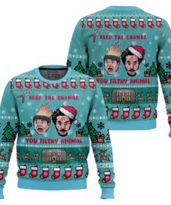 Keep The Change Home Alone Ugly Christmas Sweater 2 Keep The Change Home Alone Ugly Christmas Sweater