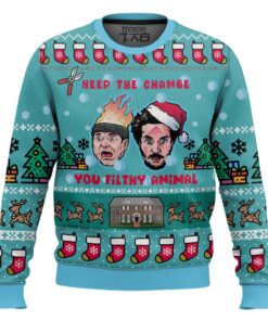 Keep The Change Home Alone Ugly Christmas Sweater