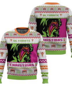 Ultimate Warrior Christmas Pro Wrestling Ugly Christmas Sweater