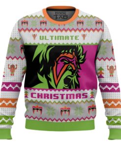 Ultimate Warrior Christmas Pro Wrestling Ugly Christmas Sweater
