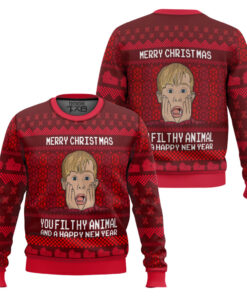 Merry Christmas Home Alone Ugly Christmas Sweater 2 Merry Christmas Home Alone Ugly Christmas Sweater