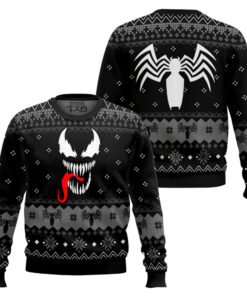 Christmas Venom Marvel Comics Ugly Christmas Sweater 2 Christmas Venom Marvel Comics Ugly Christmas Sweater