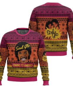 Soul Glo Coming to America Ugly Christmas Sweater
