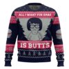 All I Want For Xmas is Butts Bob's Burgers Ugly Christmas Sweater