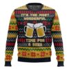 It's The Most Wonderful Time For A Beer Parody Ugly Christmas Sweater