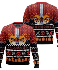 Ho Ho Hooo Holiday Thundercats Ugly Christmas Sweater 2 Ho Ho Hooo Holiday Thundercats Ugly Christmas Sweater