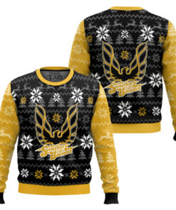 Pontiac Firebird Smokey and the Bandit Ugly Christmas Sweater 2 Pontiac Firebird Smokey and the Bandit Ugly Christmas Sweater