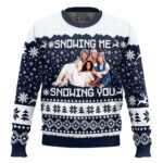 Snowing Me Snowing You ABBA Ugly Christmas Sweater