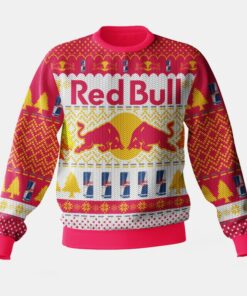 Red Bull Ugly Sweater Red