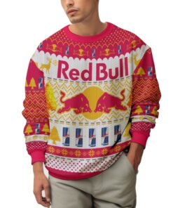 Red Bull Ugly Sweater Red