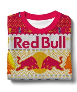 Red Bull Ugly Sweater Red
