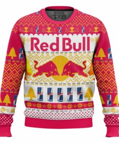 Red Bull Ugly Sweater Red