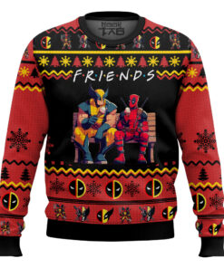 F.R.I.E.N.D.S Deadpool Wolverine Ugly Sweater