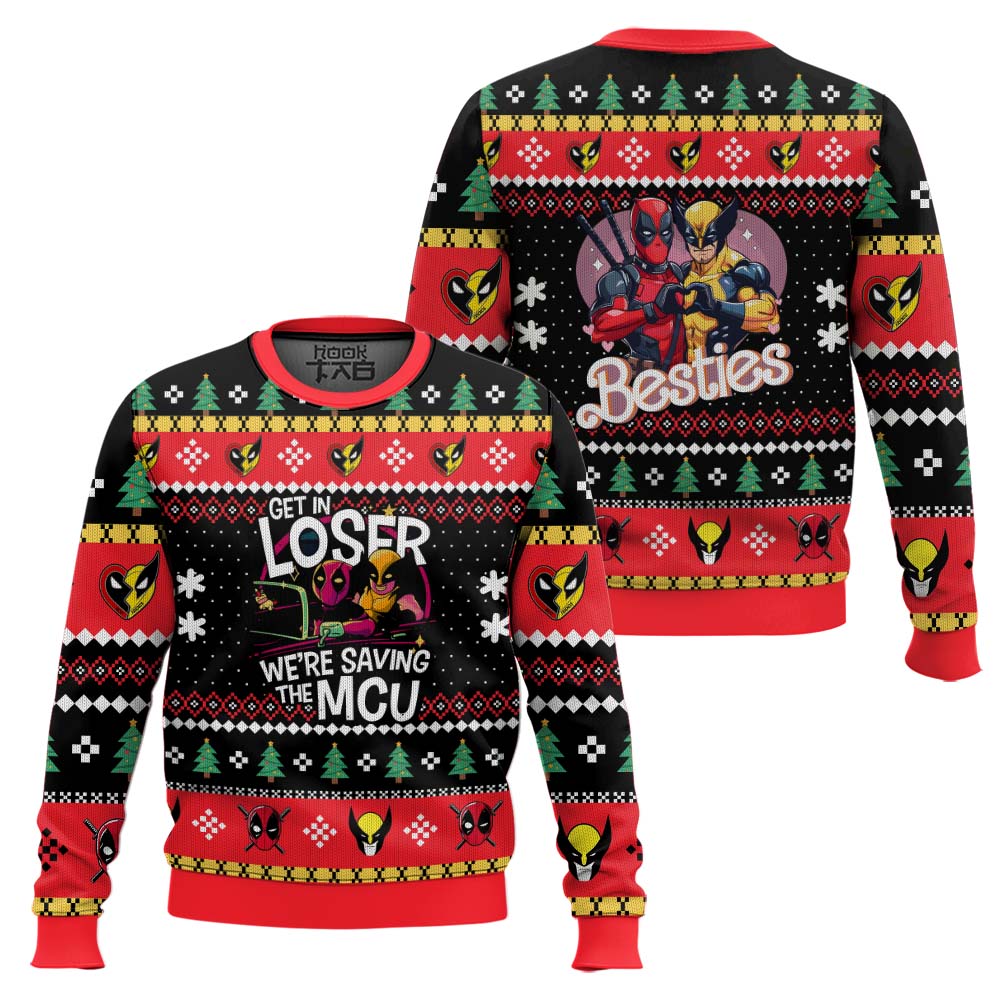 PML150824UST11VKHfixmk1.jpg Get in Loser Deadpool Wolverine Ugly Sweater