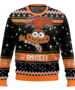 Anxiety Inside Out Ugly Sweater