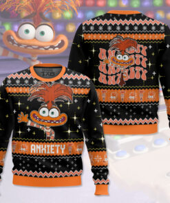 Anxiety Inside Out Ugly Sweater