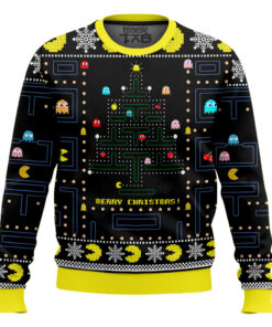 80s Arcade Game Pac-man Ugly Sweater