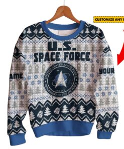 U.S. Space Force. Custom Ugly Sweater