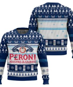 Peroni Nastro Azzurro Ugly Christmas Sweater