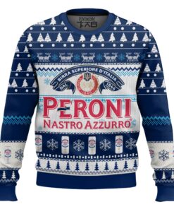 Peroni Nastro Azzurro Ugly Christmas Sweater