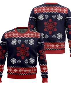 Empire Snowflakes Star Wars Ugly Christmas Sweater 2 Empire Snowflakes Star Wars Ugly Christmas Sweater