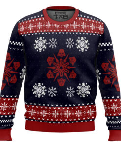 Empire Snowflakes Star Wars Ugly Christmas Sweater