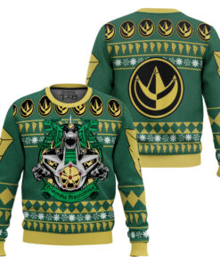 Dragonzord Power Rangers Ugly Christmas Sweater 2 Dragonzord Power Rangers Ugly Christmas Sweater