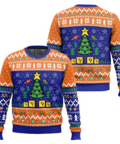 Super Bros Christmas Super Mario Bros. Ugly Christmas Sweater 2 Super Bros Christmas Super Mario Bros. Ugly Christmas Sweater