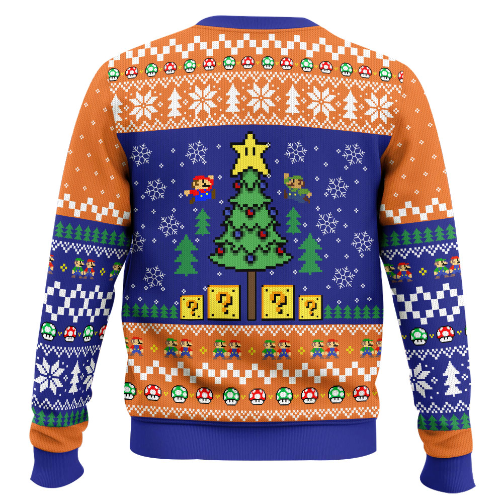 PR270923L456-mk3.jpg Super Bros Christmas Super Mario Bros. Ugly Christmas Sweater