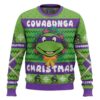 Cowabunga Donatello Christmas Teenage Mutant Ninja Turtles Ugly Christmas Sweater
