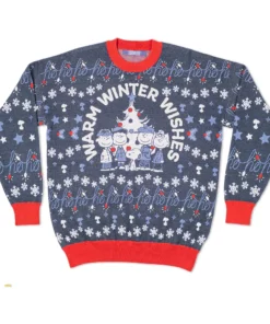 Peanuts Warm Winter Wishes Holiday Ugly Sweater