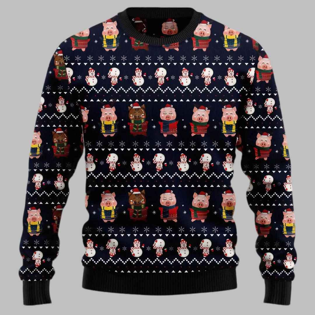 Pigs Cute Ugly Christmas Sweater Pigs Cute Ugly Christmas Sweater