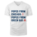 Popes From Chicago Popes From Green Bay Rivalry T Shirt