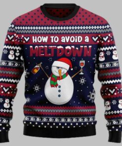 Red Wine Snowman How To Avoid A Meltdown Ugly Christmas Sweater