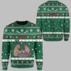 Reindeer And Santa Ugly Christmas Sweater 3 Reindeer And Santa Ugly Christmas Sweater