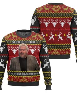 Saturday Night Live Sean Connery Suck It Trebek Ugly Christmas Sweater 2 Saturday Night Live Sean Connery Suck It Trebek Ugly Christmas Sweater