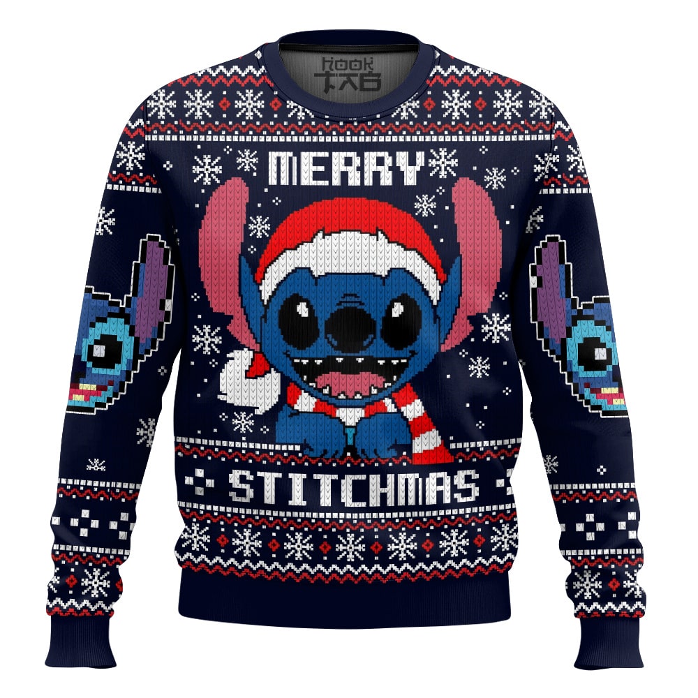 ST100924DKD2-MK.jpg Stitch Merry Stitchmas Ugly Sweater