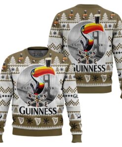 2021 Guinness Beer 1759-toucan Ugly Christmas Sweater