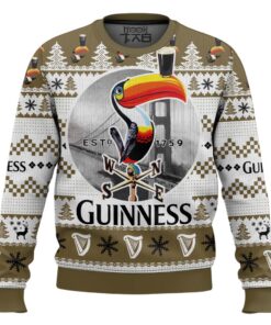 2021 Guinness Beer 1759-toucan Ugly Christmas Sweater
