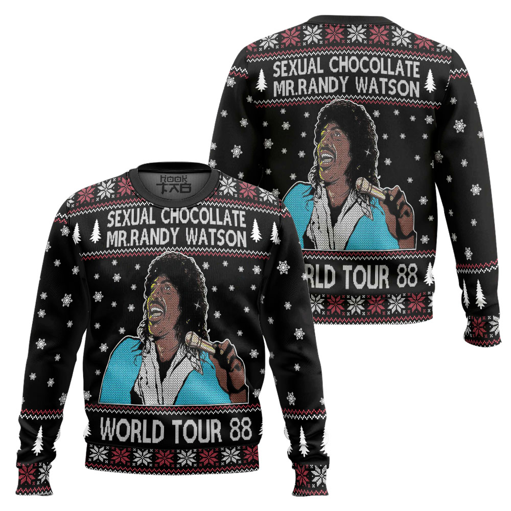SWT0401L362-mk1_x2.jpg Sexual Chocolate Mr. Randy Watson World Tour 88 Ugly Christmas Sweater